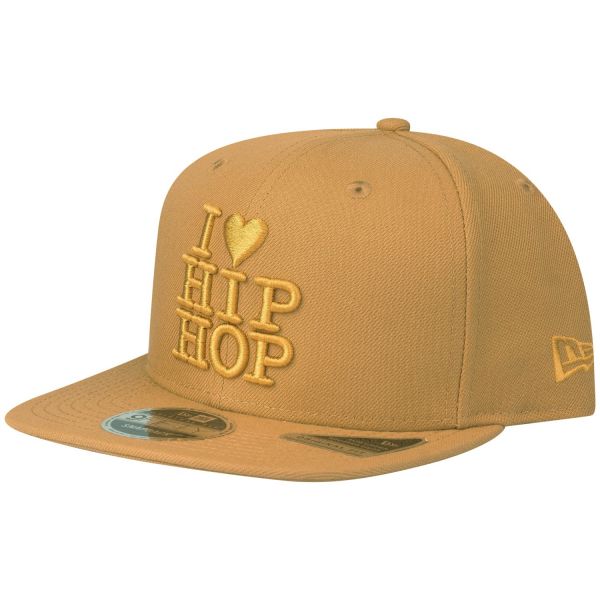 New Era Original-Fit Snapback Cap - I LOVE HIP HOP pan tan