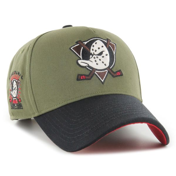 47 Brand Snapback Cap NHL VINTAGE Anaheim Ducks olive