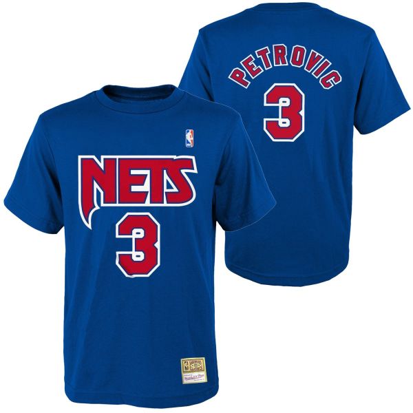 Mitchell & Ness Shirt - New Jersey Nets Drazen Petrovic