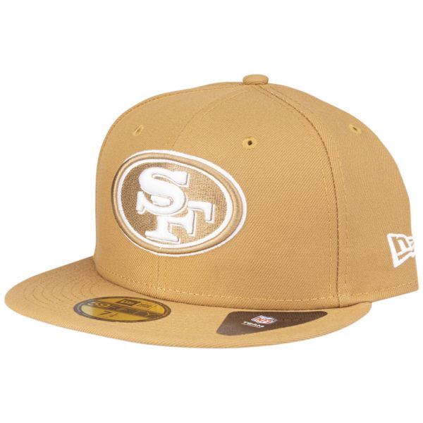 New Era 59Fifty Fitted Cap - San Francisco 49ers wheat beige