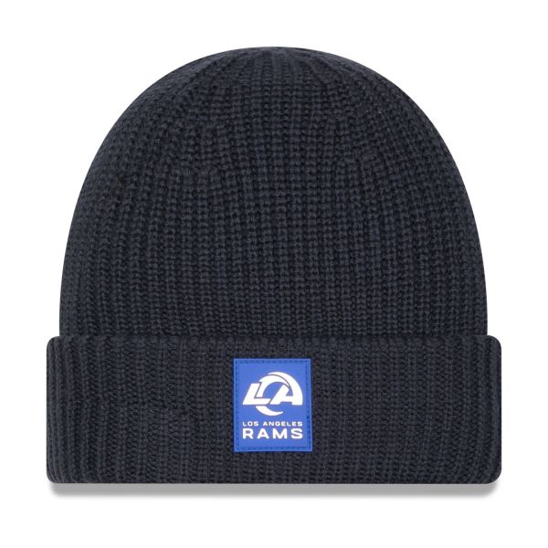 New Era Knit Bonnet D'Hiver SIDELINE Los Angeles Rams