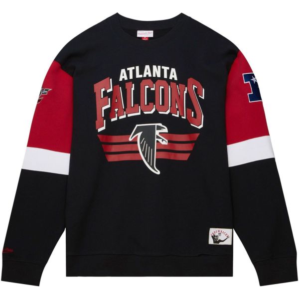 Mitchell & Ness Fashion Fleece Pullover Atlanta Falcons