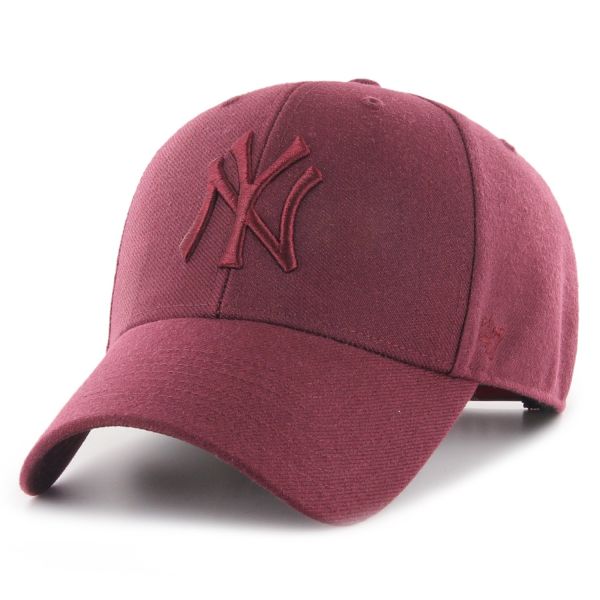 47 Brand Snapback Cap - MLB New York Yankees dunkel maroon