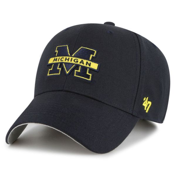 47 Brand Adjustable Cap - NCAA Michigan Wolverines navy