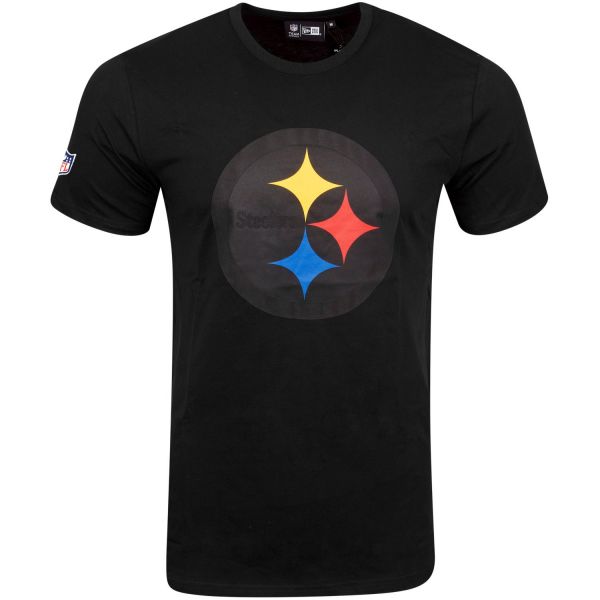 New Era NFL Shirt - ELEMENTS Pittsburgh Steelers schwarz