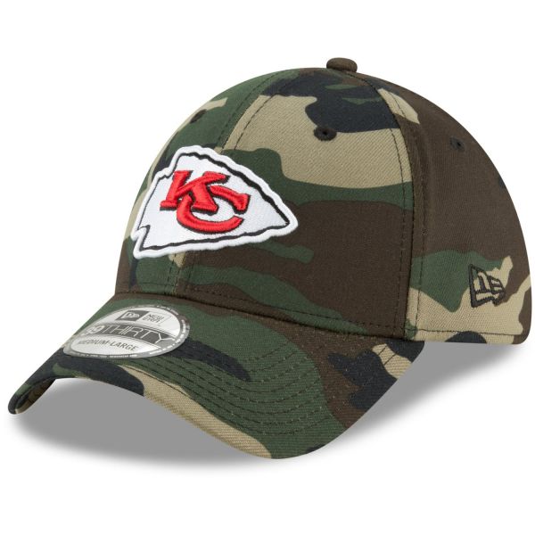 New Era 39Thirty Stretch Cap - Kansas City Chiefs wood camo