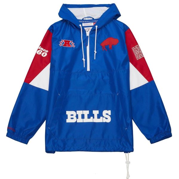 M&N Windbreaker Anorak Jacket - ORIGINS Buffalo Bills