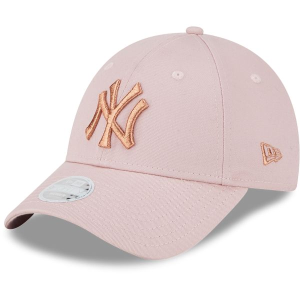 New Era 9Forty Damen Cap - METALLIC New York Yankees rosa