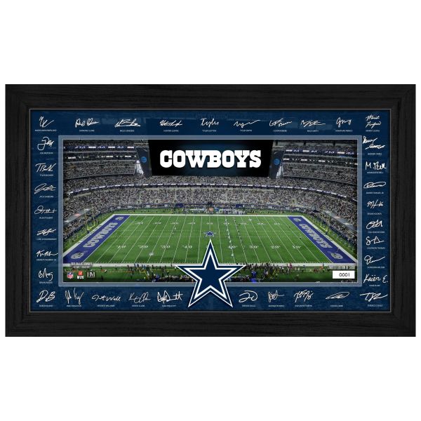 Dallas Cowboys 2025 NFL Signature Gridiron Frame