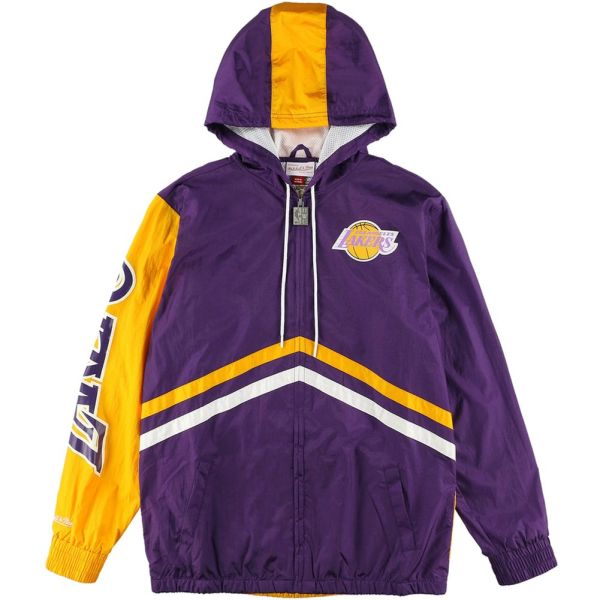 Mitchell & Ness Windbreaker Jacke - Los Angeles Lakers