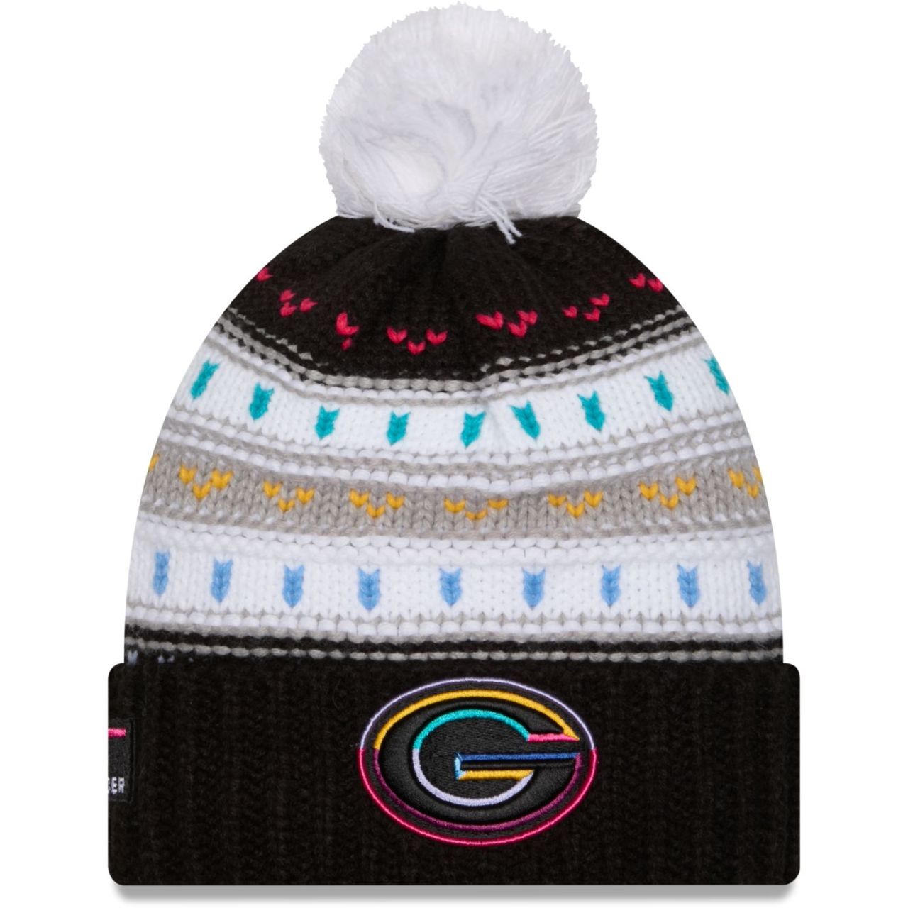 New Era Damen Winter Mütze CRUCIAL CATCH Green Bay Packers