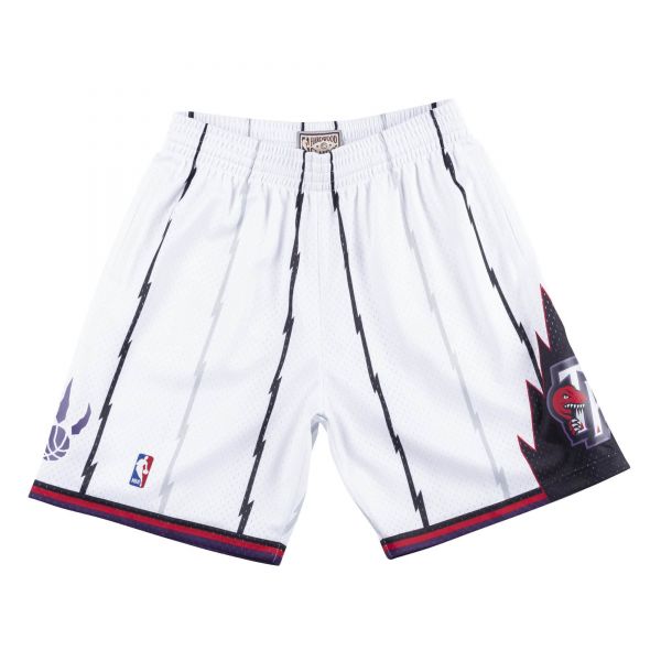 M&N NBA Swingman Shorts Toronto Raptors 1998-99 white