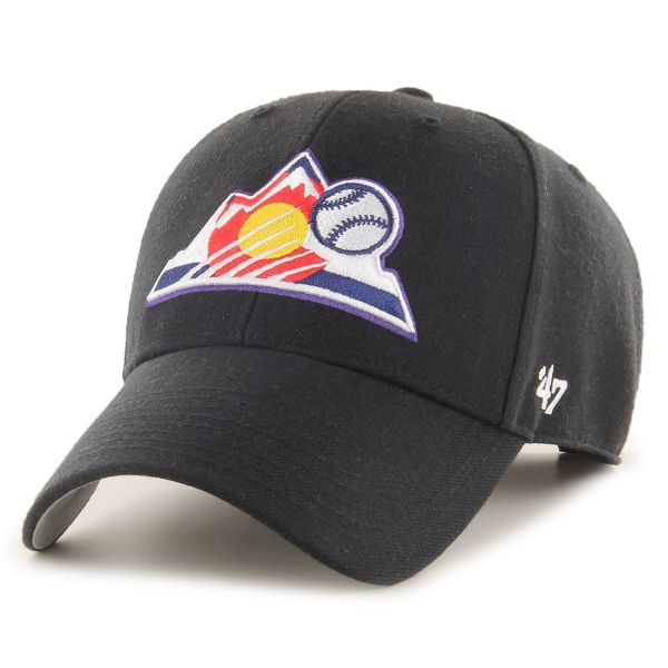 47 Brand Relaxed Fit Cap - MLB Colorado Rockies noir