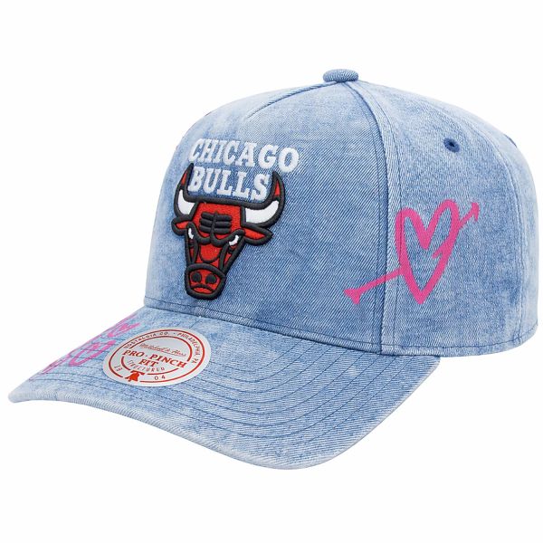 Mitchell & Ness Snapback Pro Cap - PAINT LOVE Chicago Bulls