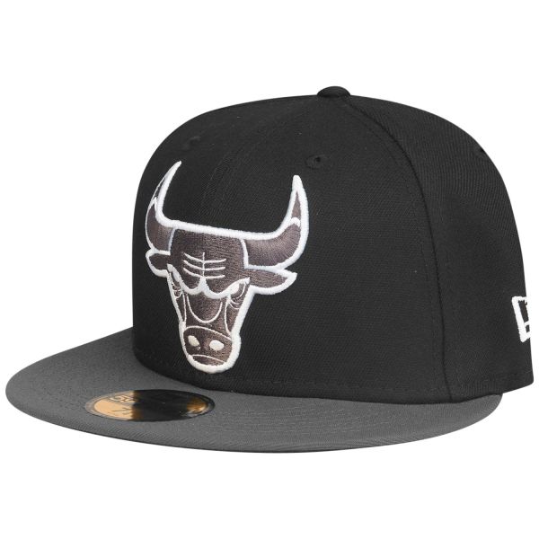 New Era 59Fifty Fitted Cap - XL LOGO Chicago Bulls schwarz