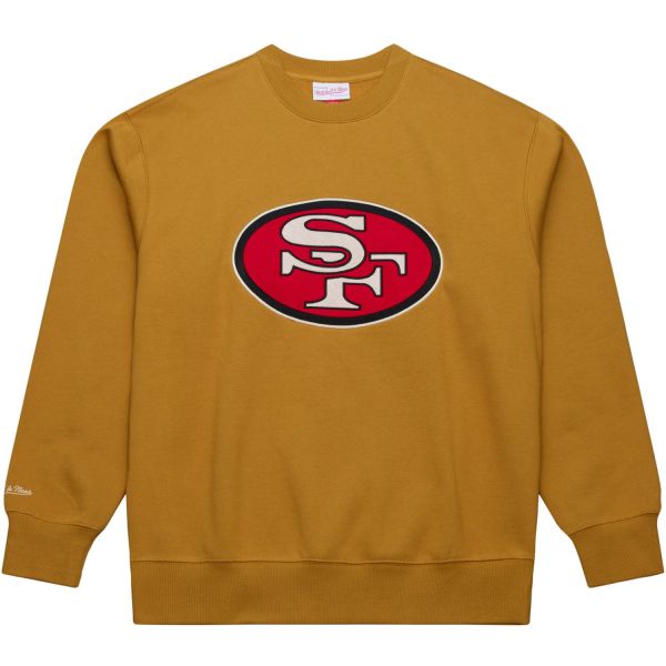 Mitchell & Ness Fleece Pullover DUSTED San Francisco 49ers