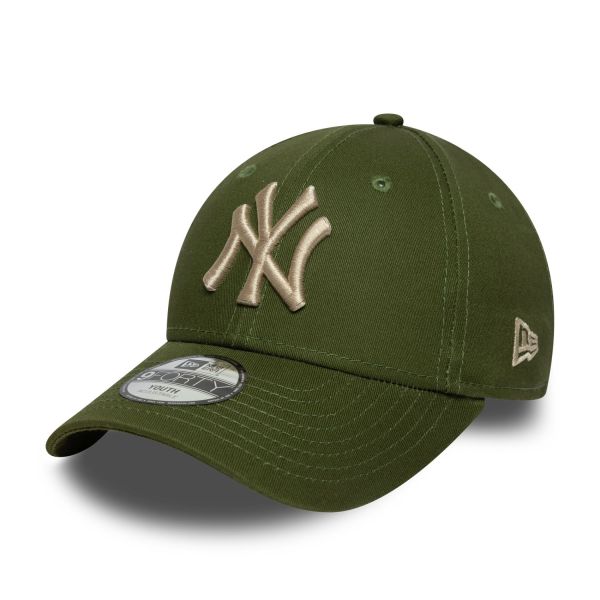 New Era 9Forty Kinder Cap - New York Yankees oliv