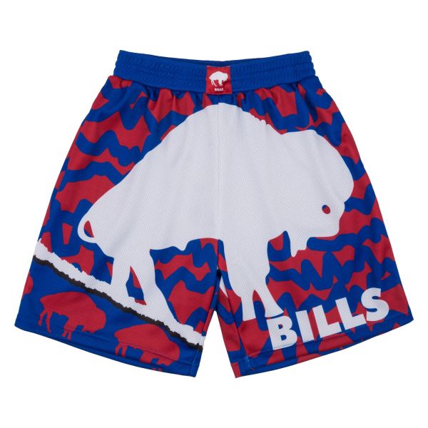 M&N Buffalo Bills JUMBOTRON Basketball Shorts