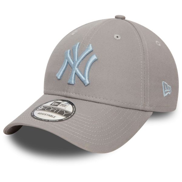 New Era 9Forty Strapback Cap - New York Yankees grey / sky
