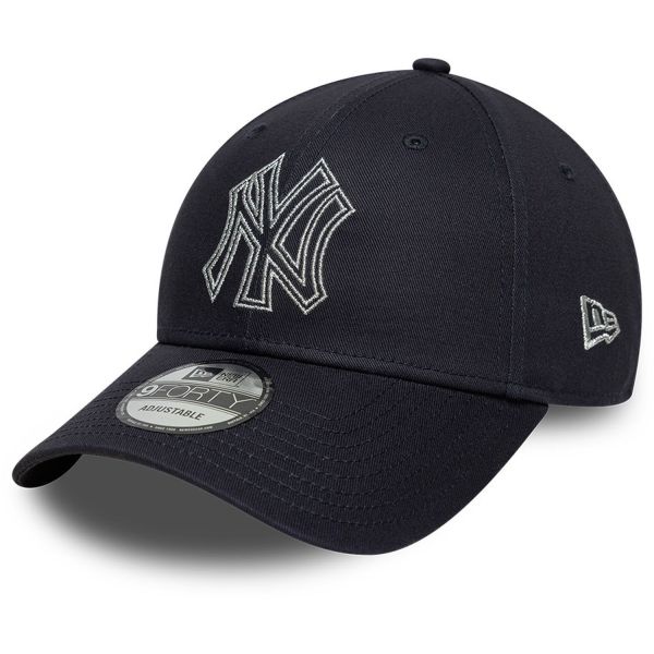 New Era 9Forty Strap Cap - OUTLINE New York Yankees navy