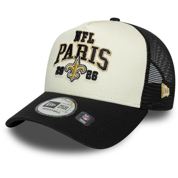 New Era A-Frame Mesh Trucker Cap - PARIS New Orleans Saints