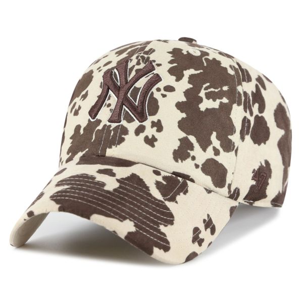 47 Brand Strapback Cap - ANIMAL New York Yankees beige
