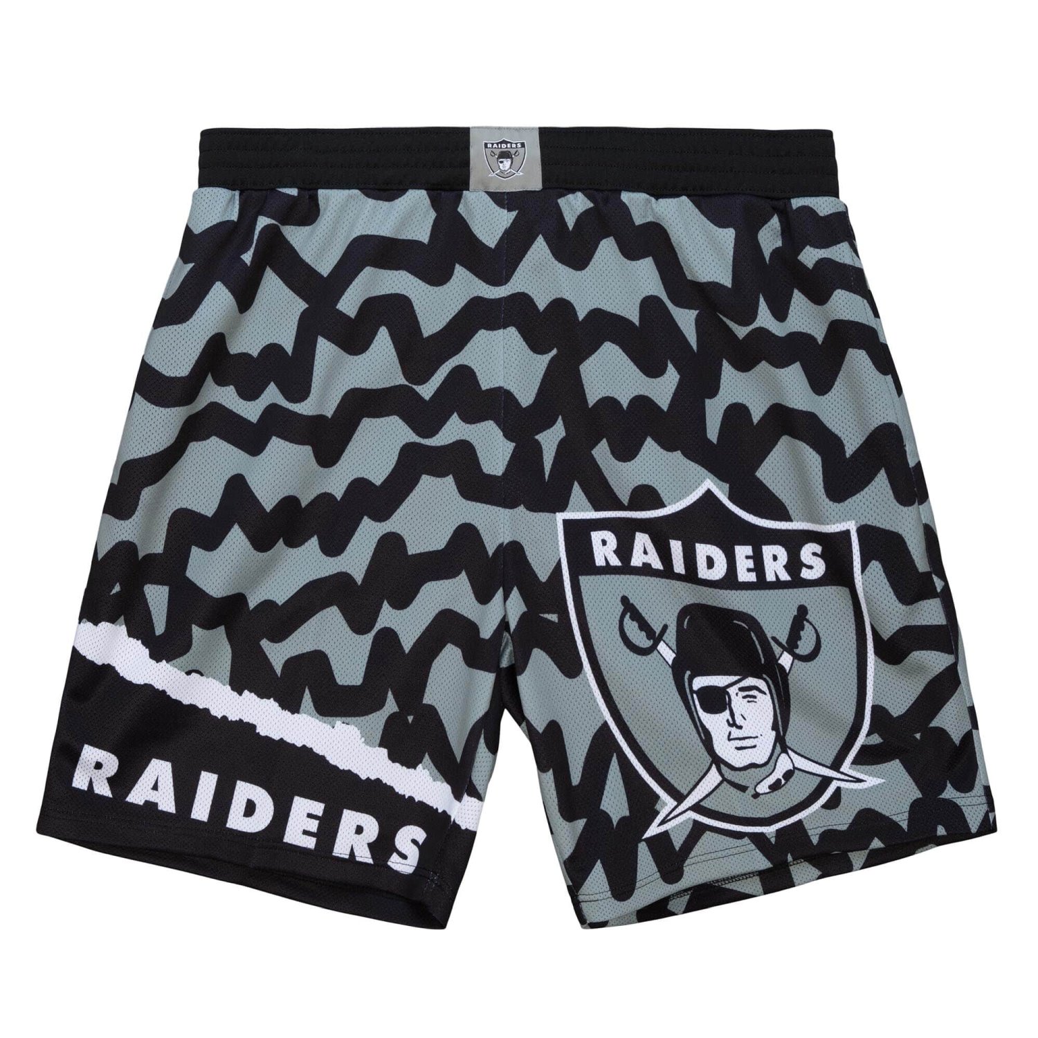 M&N Oakland Raiders JUMBOTRON Basketball Shorts | Hosen & Shorts ...