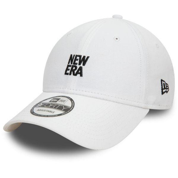 New Era 9Forty Strapback Cap - BRAND LOGO blanc