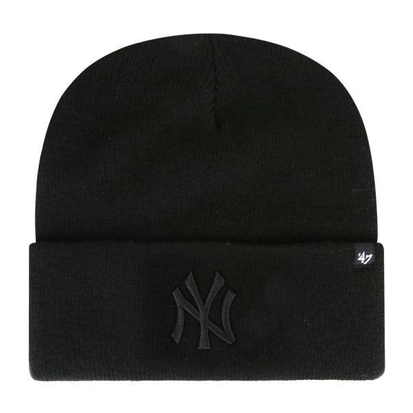 47 Brand Beanie Wintermütze - HAYMAKER NY Yankees schwarz