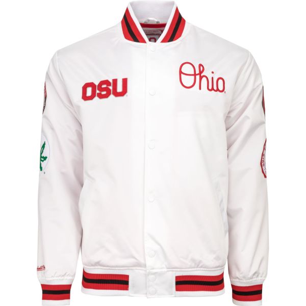 City Collection Lightweight Satin Veste - NCAA Ohio State