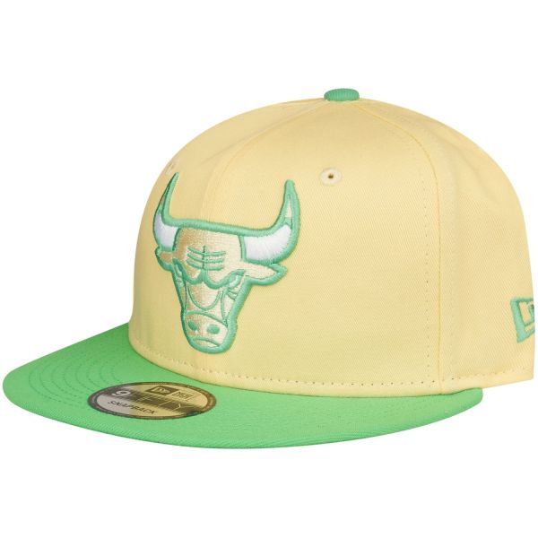 New Era 9Fifty Snapback Cap - Chicago Bulls soft yellow