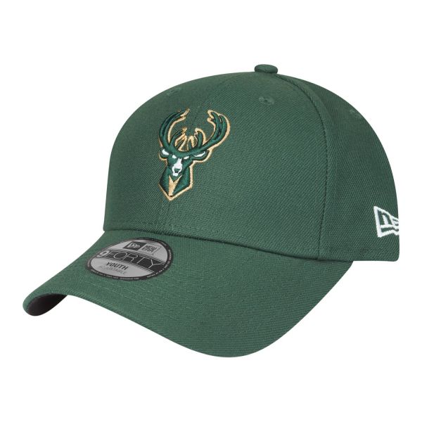 New Era 9Forty Kids Cap - LEAGUE Milwaukee Bucks