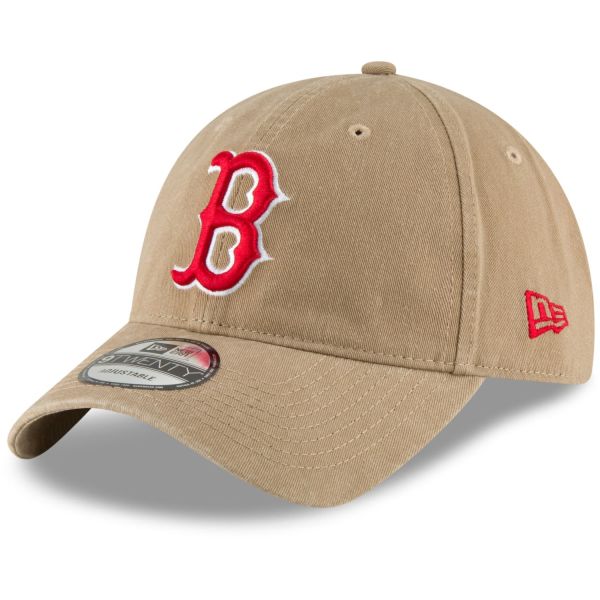 New Era 9Twenty Strapback Cap - Boston Red Sox khaki