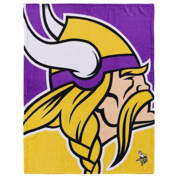 Minnesota Vikings NFL Supreme Slumber Plüschdecke