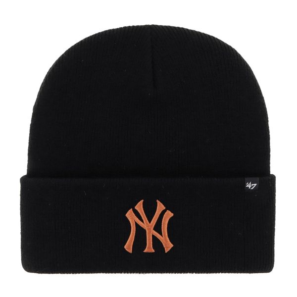 47 Brand Knit Beanie - HAYMAKER New York Yankees black