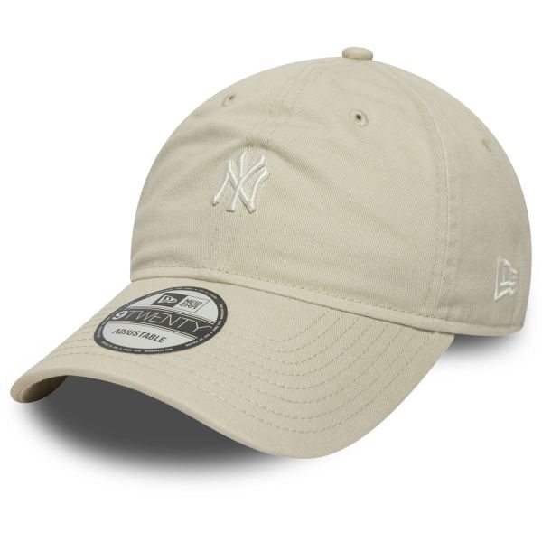 New Era 9Twenty Casual Cap MINI LOGO New York Yankees beige