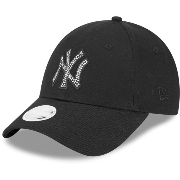 New Era 9Forty Damen Cap - DIAMANTE New York Yankees schwarz