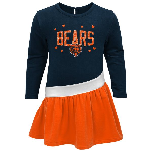 NFL Fille Tunique Jersey Robe - Chicago Bears