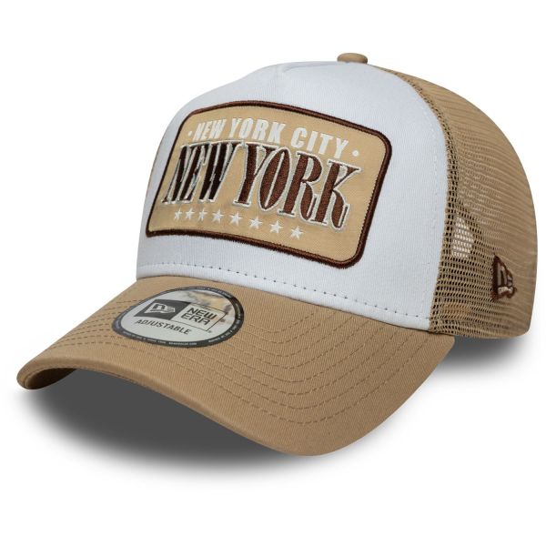 New Era A-Frame Mesh Trucker Cap - New York City