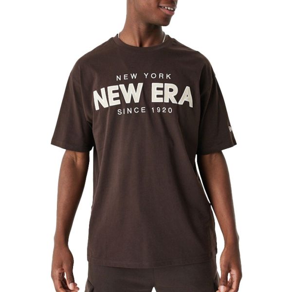 New Era Oversized Shirt - BRAND LOGO braun