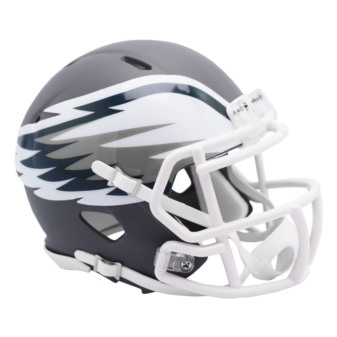 amfoo - Riddell Speed Mini Football Helm - AMP Philadelphia Eagles