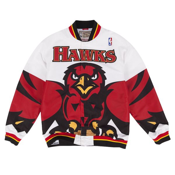 M&N Authentic Warm Up Jacke Atlanta Hawks 1995-96
