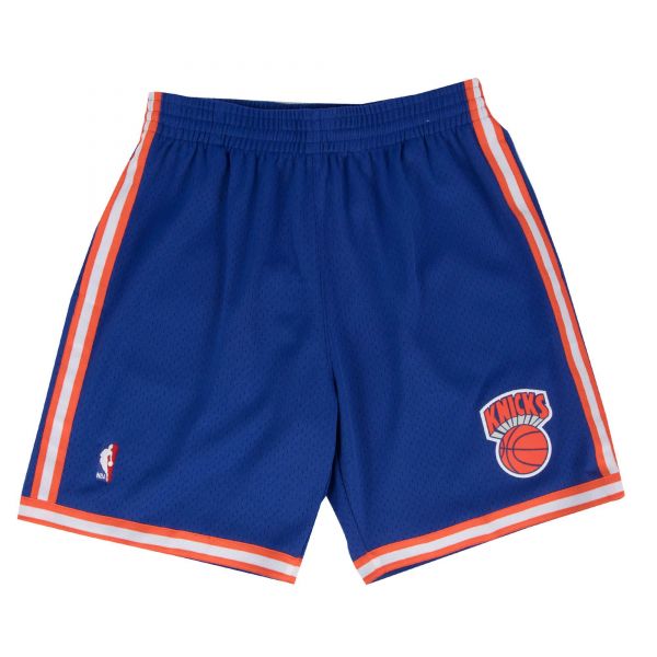 M&N NBA New York Knicks Road 1991-92 Swingman Shorts