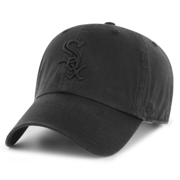 47 Brand Relaxed Fit Cap - CLEAN UP Chicago White Sox black