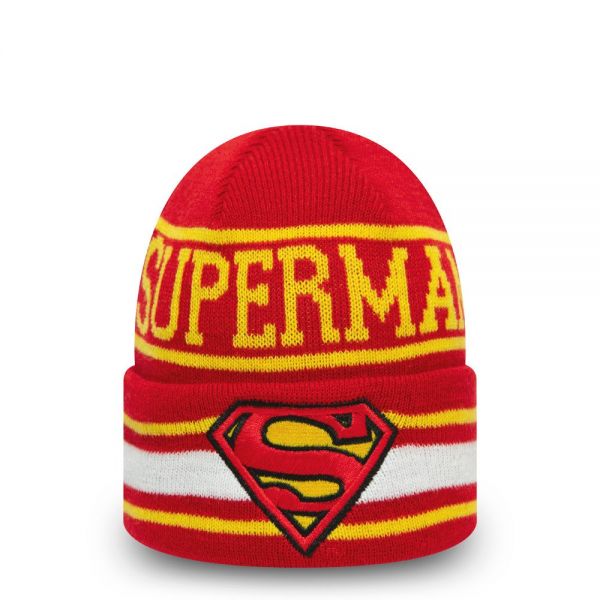 New Era Beanie Kinder Wintermütze - Superman