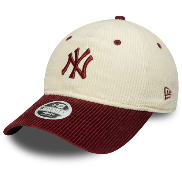 New Era 9Twenty Femme Cap - CORDE New York Yankees beige