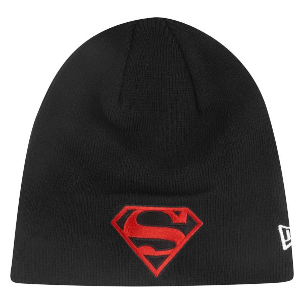 New Era Kinder Wintermütze Beanie - SUPERMAN schwarz