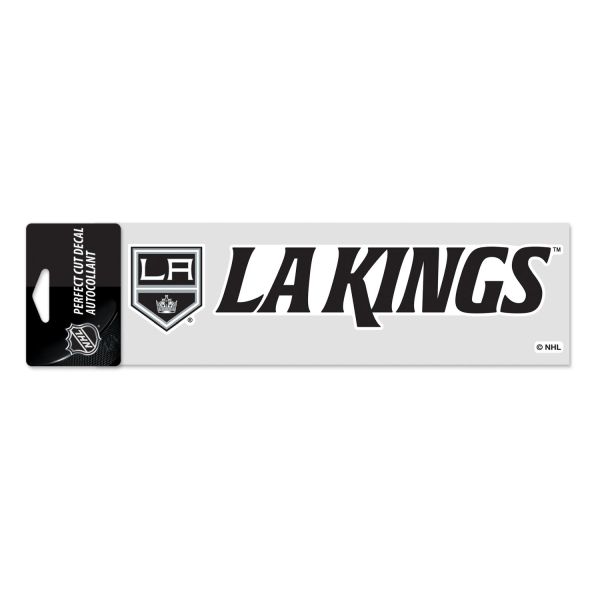 NHL Perfect Cut Decal 8x25cm Los Angeles Kings