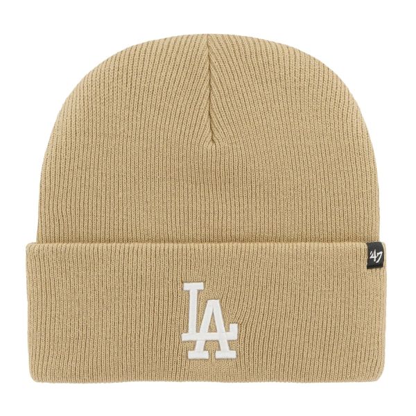 47 Brand Knit Bonnet - HAYMAKER Los Angeles Dodgers khaki