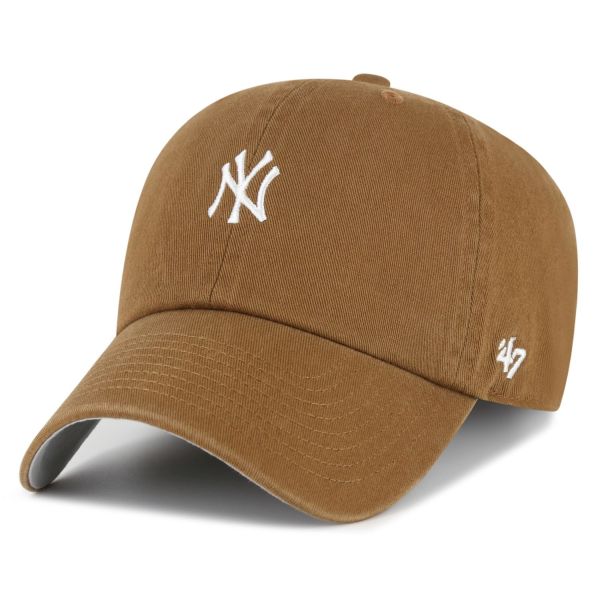 47 Brand Adjustable Cap - BASE New York Yankees cognac brun